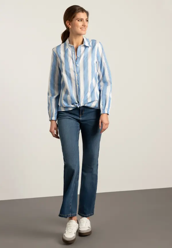 More & More weite Marlene Jeans, blue denim, Frühjahrs-Kollektion Bis zu 65% Rabatt