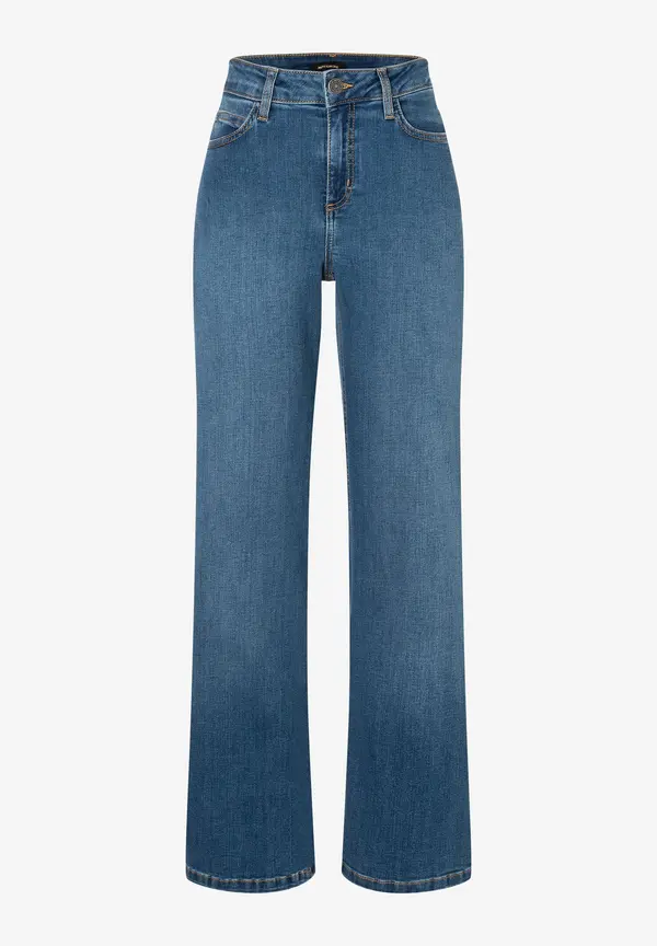 More & More weite Marlene Jeans, blue denim, Frühjahrs-Kollektion Bis zu 65% Rabatt