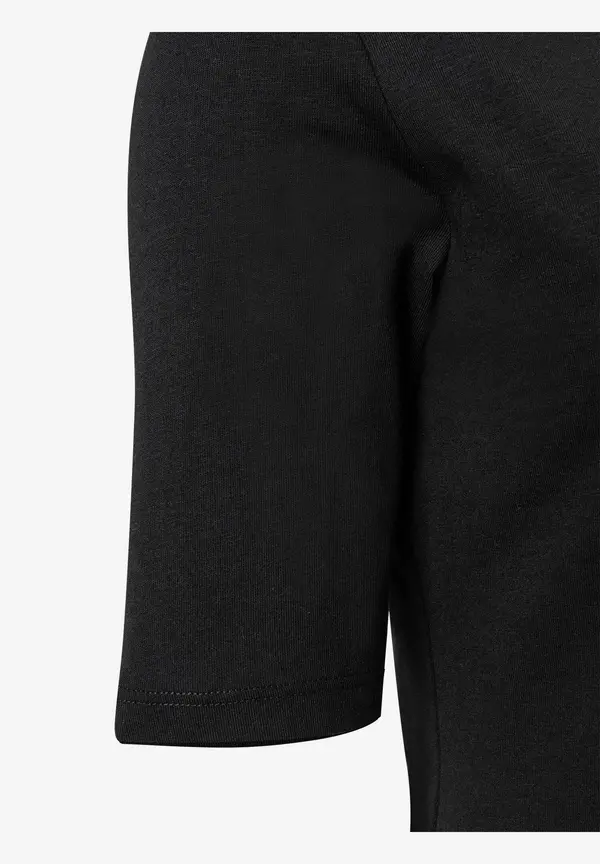 More & More Halbarmshirt, schwarz Kostenloser Versand international
