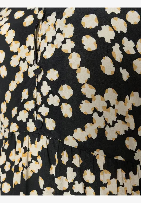 More & More Maxikleid, Dot Pattern Print Fabrikladen