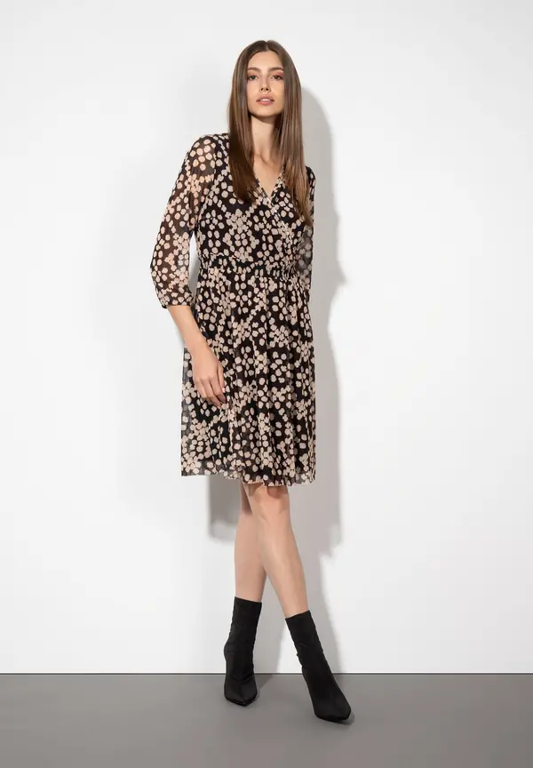 More & More Meshkleid, Dot Pattern Print Verkauf