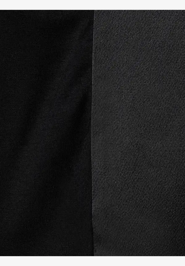 More & More Shirt mit Satinfront, schwarz Sonderangebot