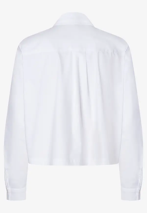 More & More kurze Blusenjacke, weiß Günstig kaufen