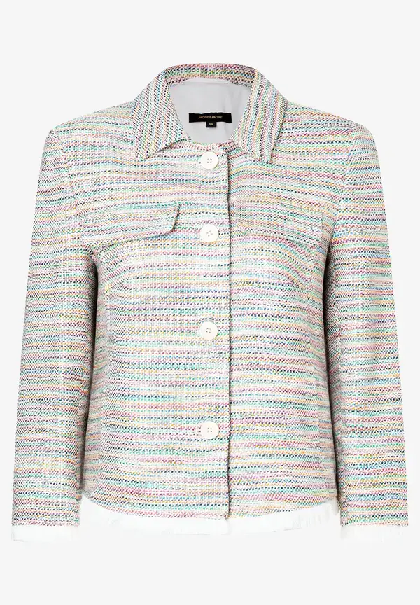More & More Jacke mit Fransen, Sommer-Kollektion Weihnachtsangebot