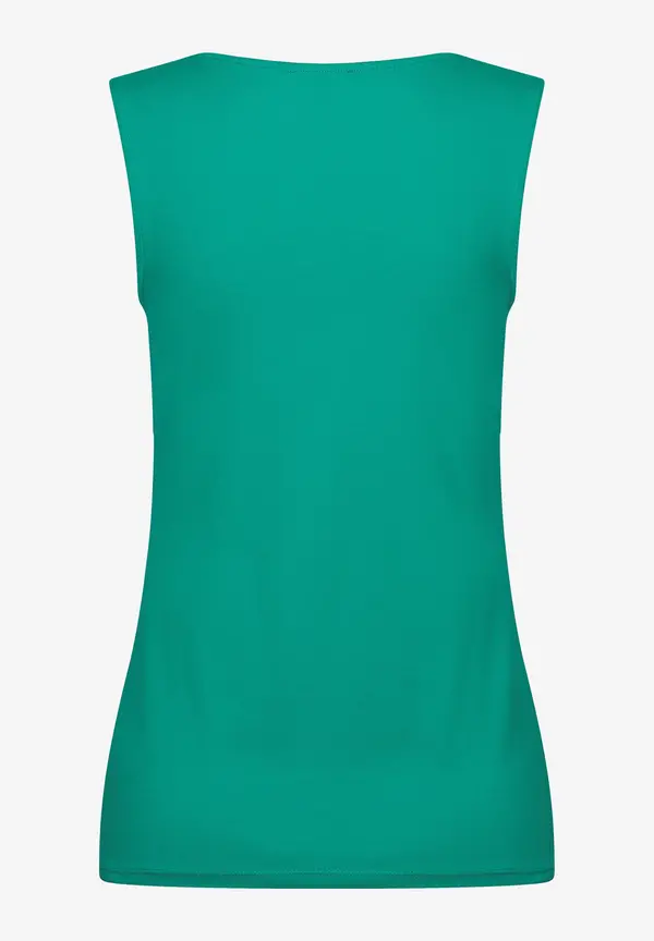 More & More Baumwoll/Stretch Top, summergarden green, Sommer-Kollektion Osterangebot