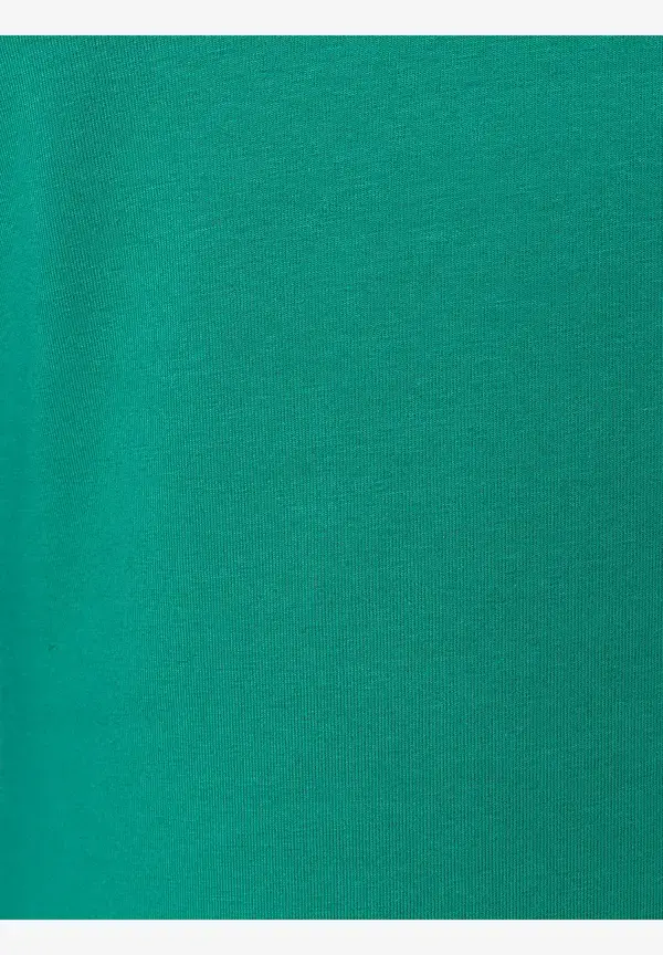 More & More Baumwoll/Stretch Top, summergarden green, Sommer-Kollektion Osterangebot