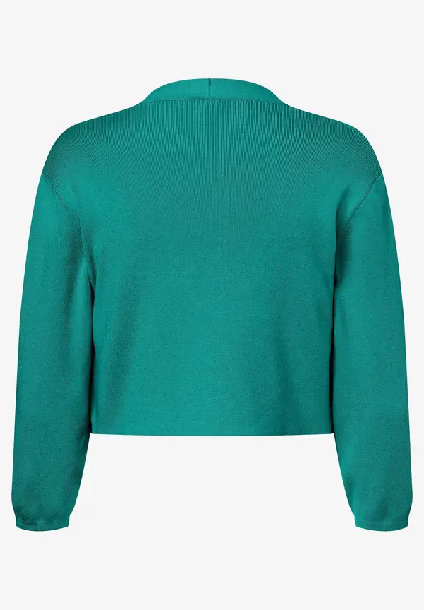 More & More kurzer Cardigan, summergarden green, Sommer-Kollektion Exklusive Angebote