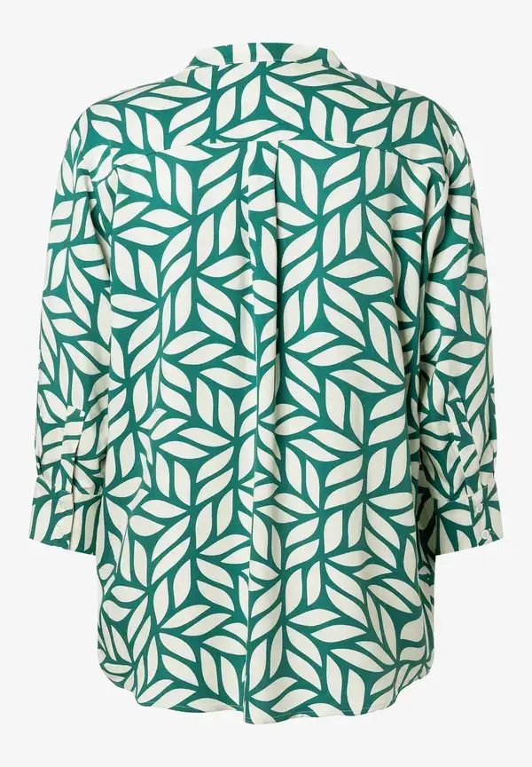 More & More Viskosebluse, grafischer Print, Sommer-Kollektion Große Rabatte