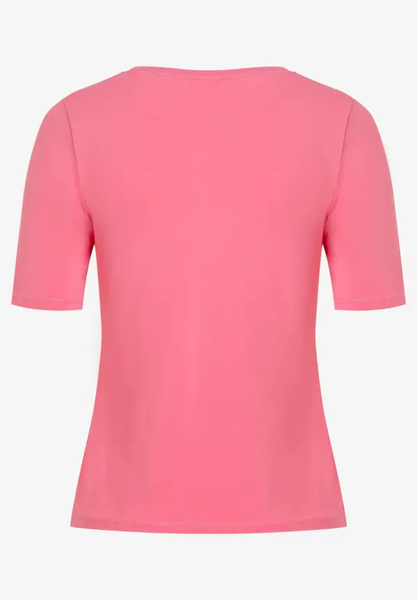 More & More T-Shirt mit U-Boot Ausschnitt, sorbet pink, Sommer-Kollektion Kauf eins, bekomm eins gratis