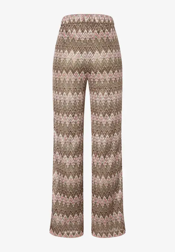 More & More Ajour Jerseyhose, Zick-Zack Dessin, Sommer-Kollektion Kostenlose Rückgabe