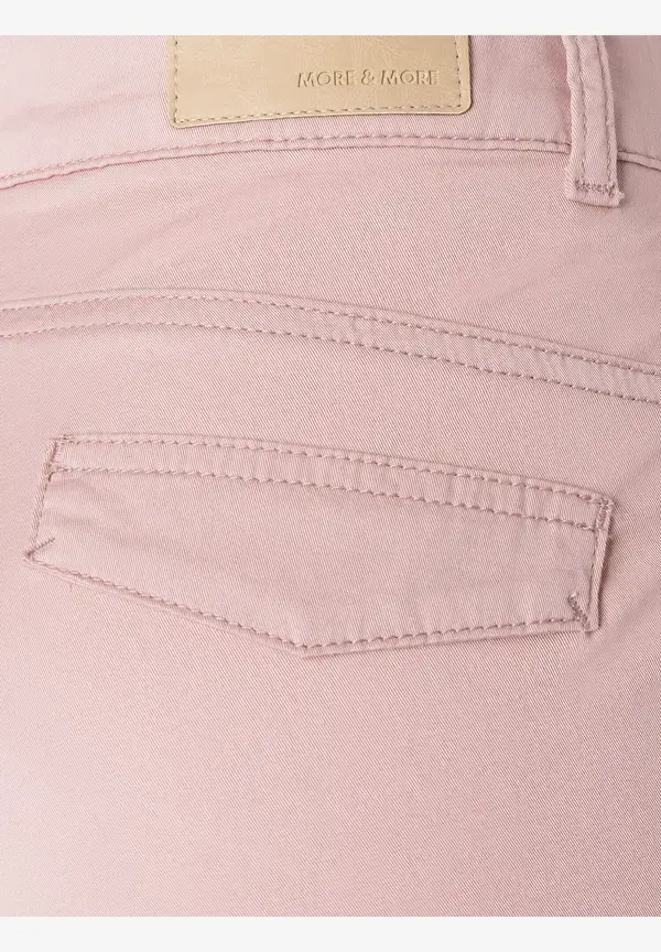 More & More Chino, powder rose, Sommer-Kollektion Sonderangebot der Fabrik