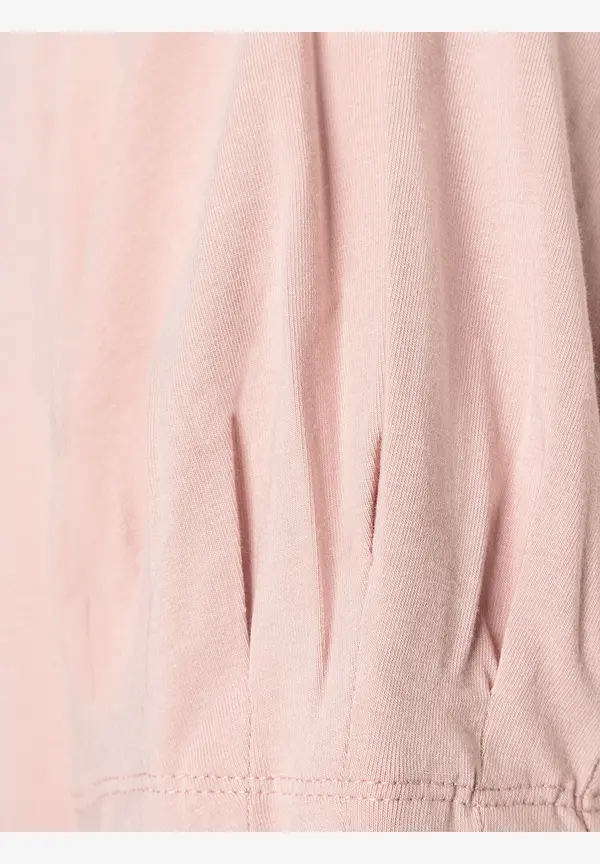 More & More Shirt mit Faltendetail, powder rose, Sommer-Kollektion Vierteljährliche Förderung