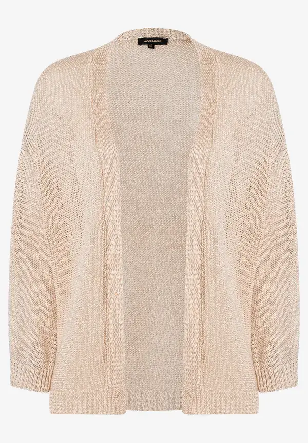 More & More Strickjacke, sand, Sommer-Kollektion Nur noch ein Tag übrig