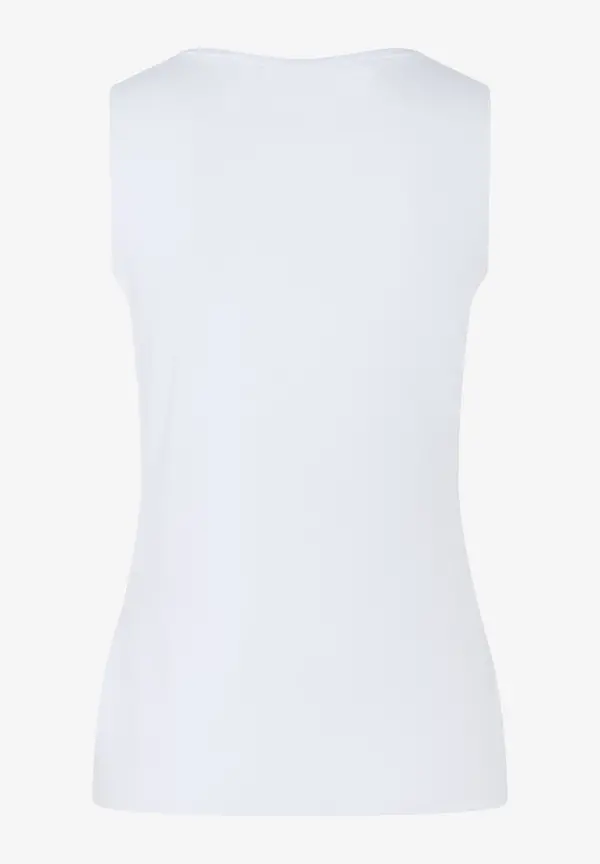 More & More Baumwoll/Stretch Top, weiß, Frühjahrs-Kollektion Clearance-Verkauf