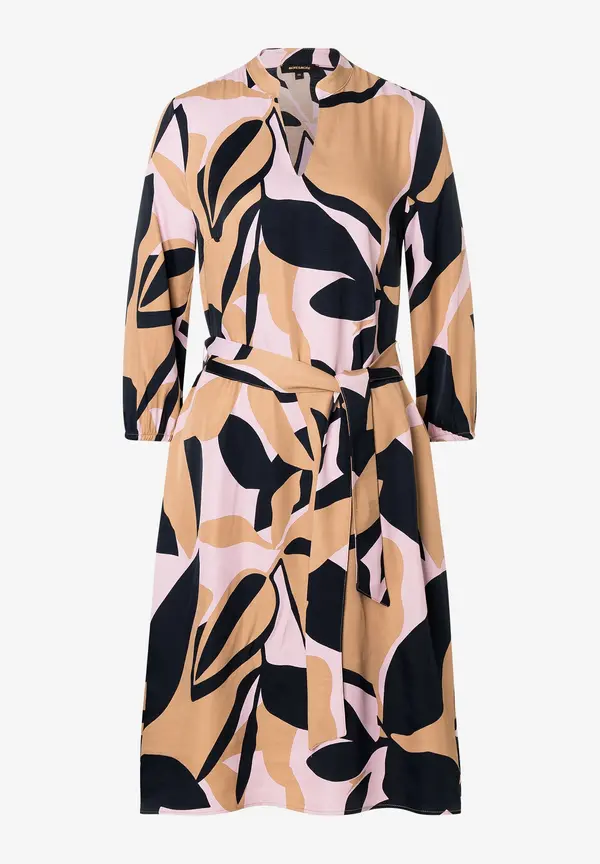 More & More Satinprint Kleid 50% Rabatt für begrenzte Zeit