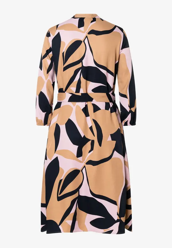 More & More Satinprint Kleid 50% Rabatt für begrenzte Zeit
