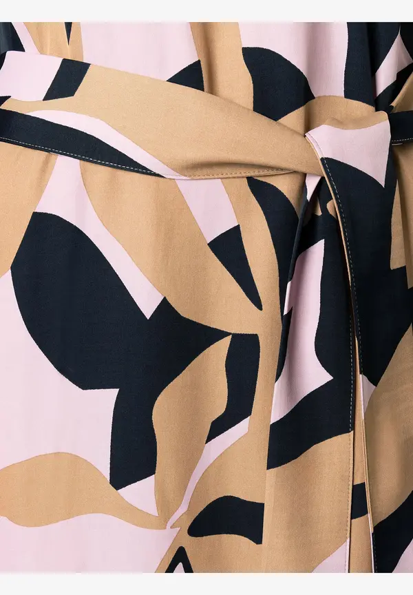 More & More Satinprint Kleid 50% Rabatt für begrenzte Zeit