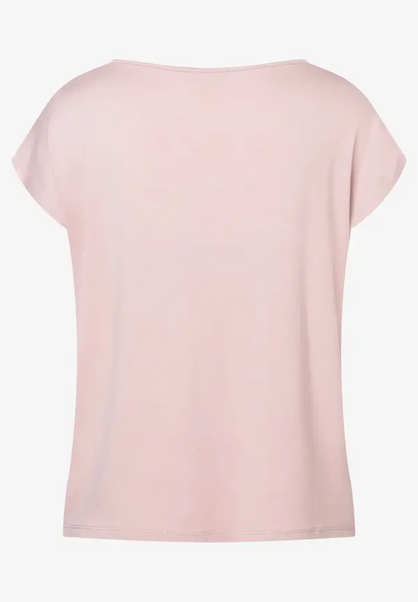 More & More Shirt mit Satinfront, rose blush 2025