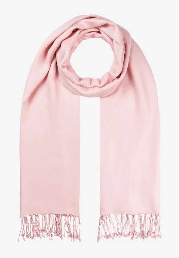 More & More Schal mit Fransen, rose flush im Angebot