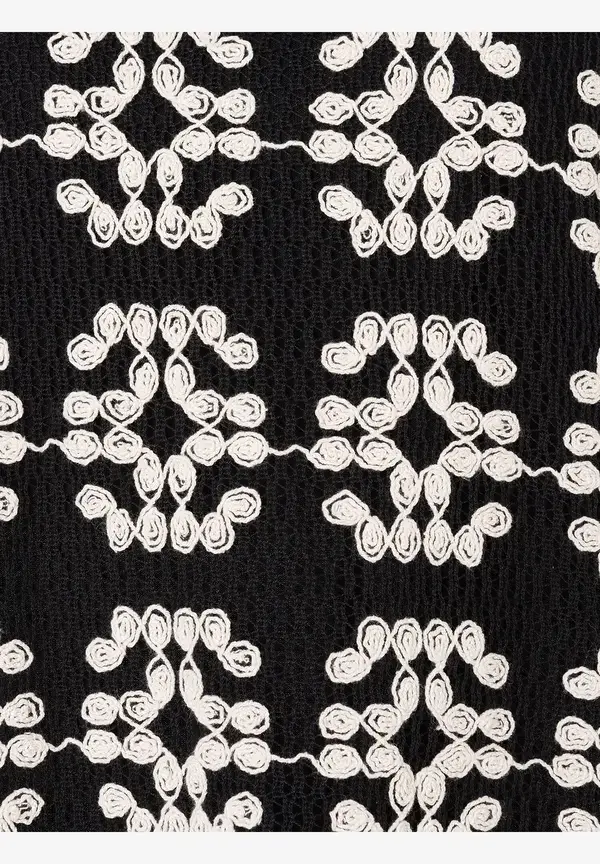 More & More Spitzenbluse, schwarz/ecru, Sommer-Kollektion Fabrikverkauf