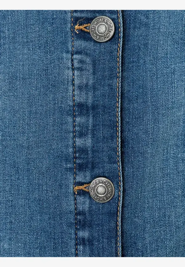 More & More Jeansjacke, blue denim, Frühjahrs-Kollektion Weihnachtsangebot
