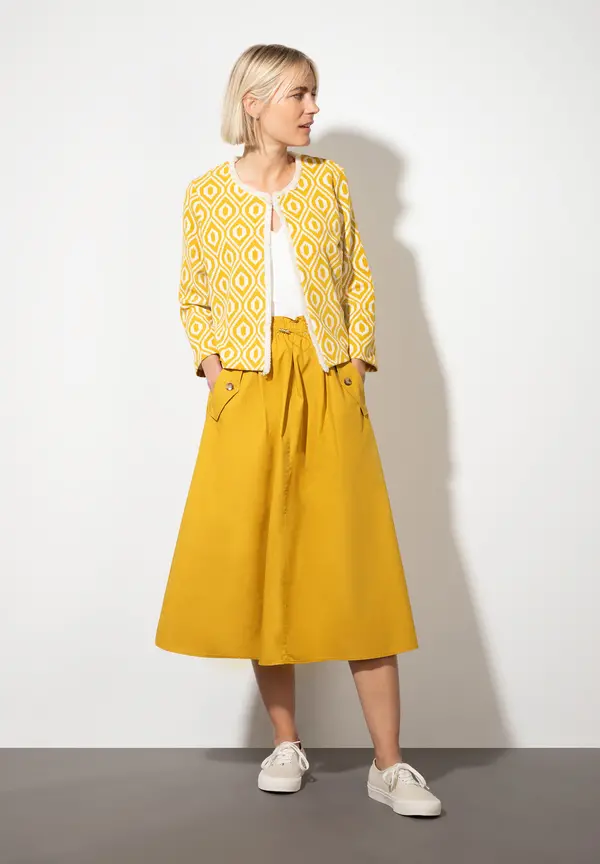 More & More Jerseyjacke, Jacquard, Sommer-Kollektion Neueste Mode