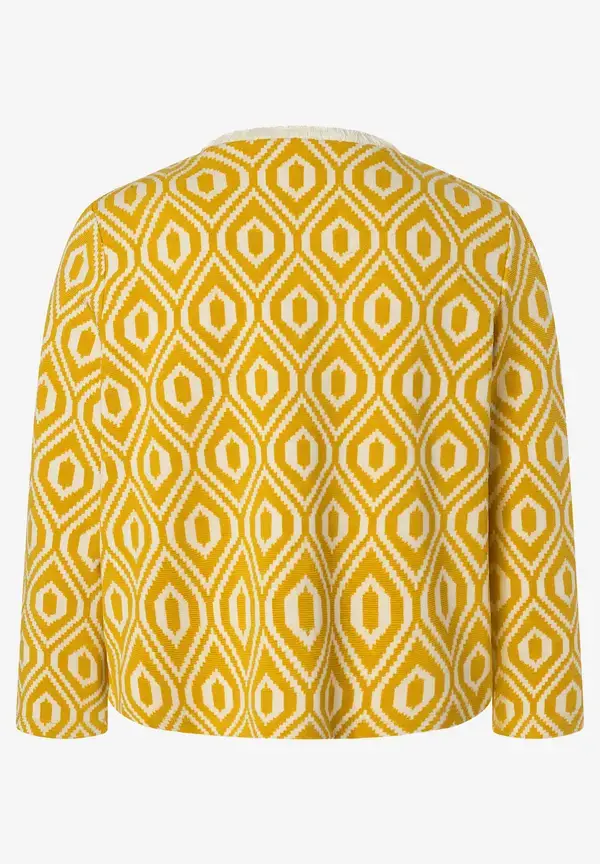 More & More Jerseyjacke, Jacquard, Sommer-Kollektion Neueste Mode