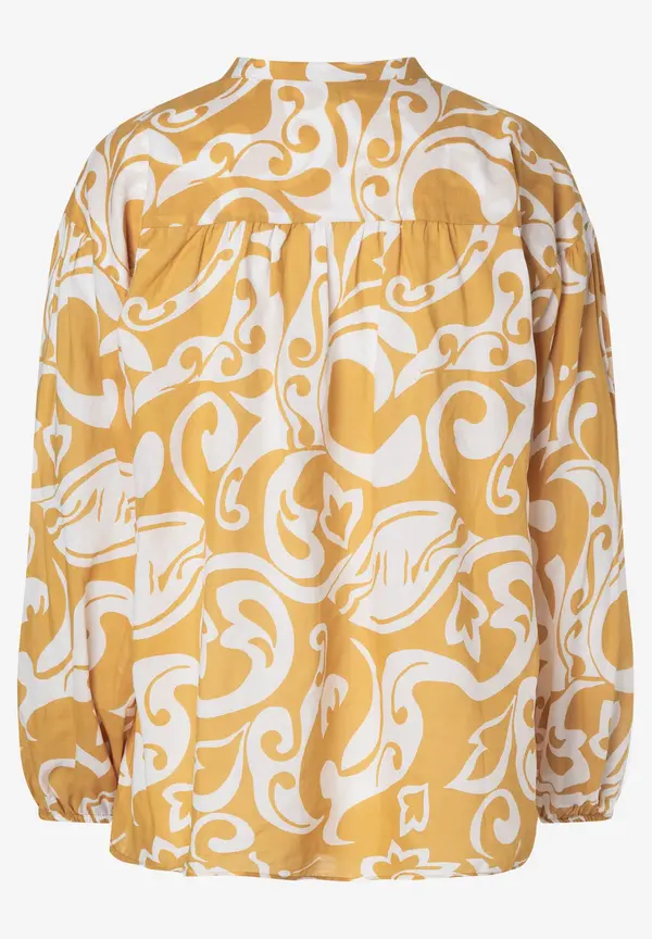 More & More Baumwollbluse, gelb/weiß, Sommer-Kollektion Exklusive Angebote