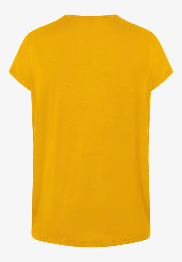 More & More Blusenshirt, warm sunglow, Sommer-Kollektion Saisonale Angebote