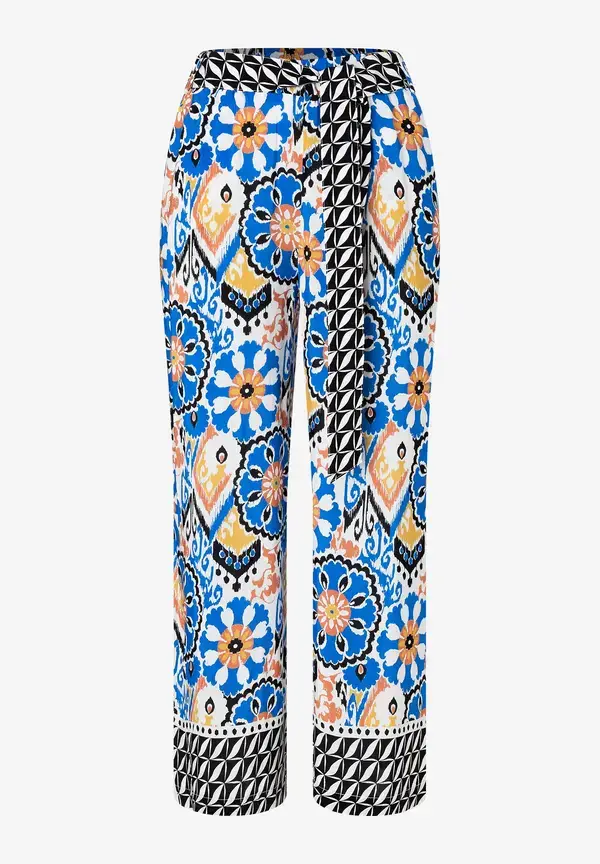 More & More fließende Schlupfhose, Ornament-Print, Sommer-Kollektion Super Sparpreis