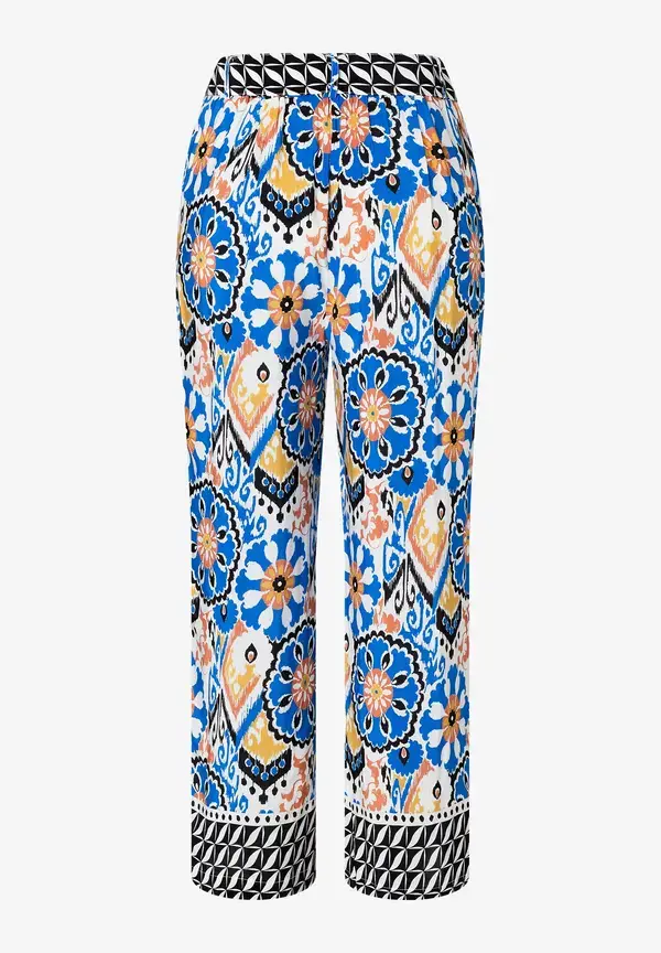 More & More fließende Schlupfhose, Ornament-Print, Sommer-Kollektion Super Sparpreis