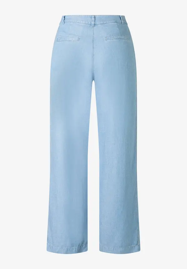 More & More weite Jeans, light blue denim, Sommer-Kollektion Kostenlose Rückgabe
