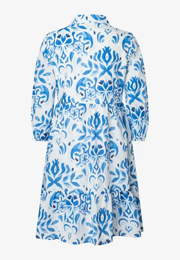 More & More Hemdblusenkleid, blau/weiß, Sommer-Kollektion Neueste Stile