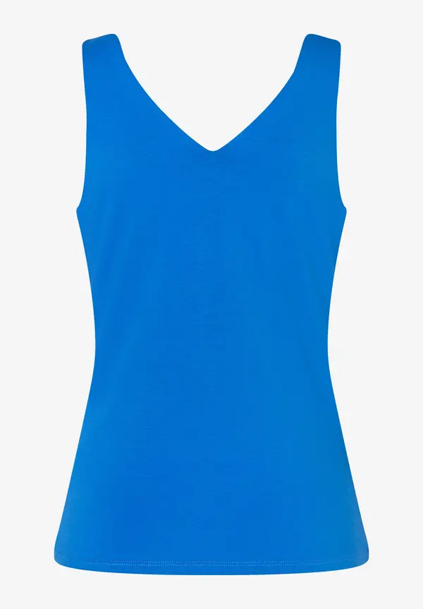 More & More Jerseytop mit V-Ausschnitt, magic blue, Sommer-Kollektion Letzte 2 Tage