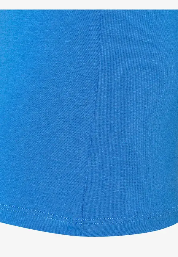 More & More Jerseytop mit V-Ausschnitt, magic blue, Sommer-Kollektion Letzte 2 Tage