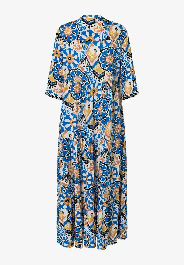 More & More langes Tunikakleid, Ornament-Print, Sommer-Kollektion Nur für heute