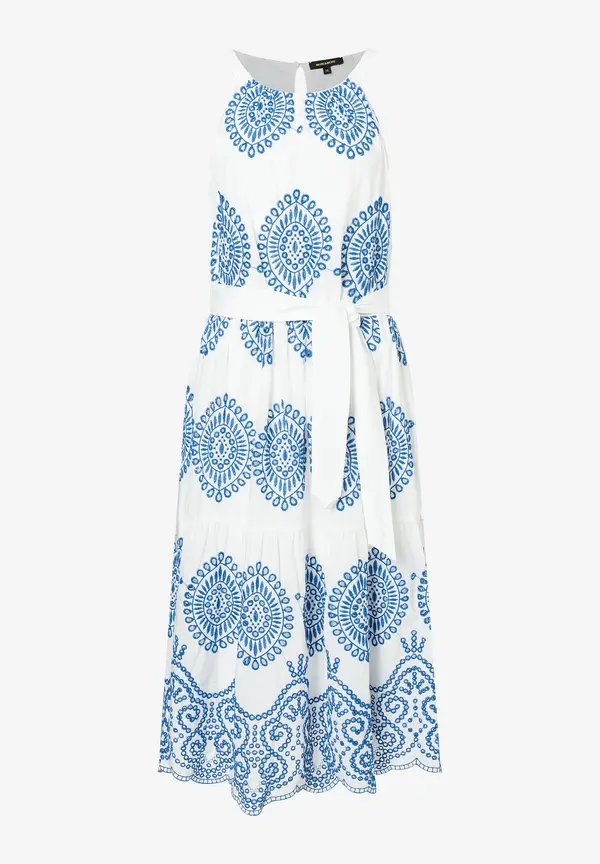 More & More Spitzenkleid, weiß/blau, Sommer-Kollektion Bis zu 55% Rabatt