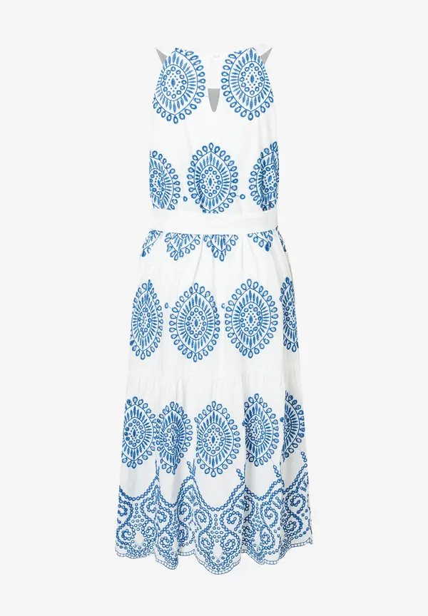 More & More Spitzenkleid, weiß/blau, Sommer-Kollektion Bis zu 55% Rabatt