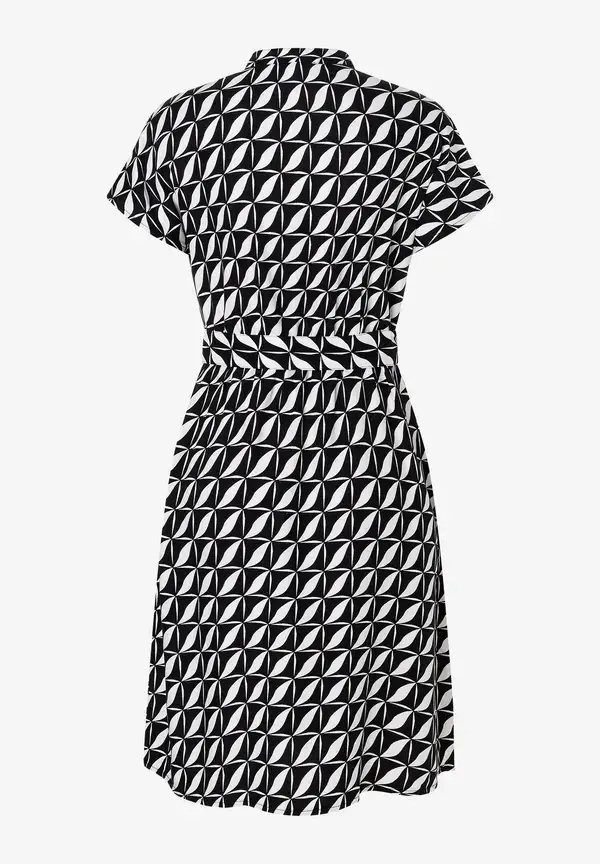 More & More Blusenkleid, grafischer Print, Sommer-Kollektion Clearance-Verkauf