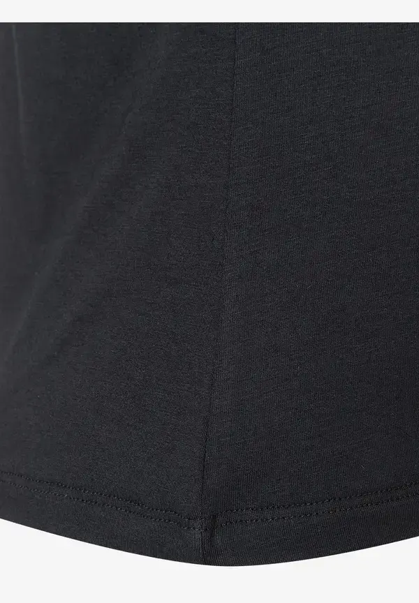 More & More Jerseytop mit V-Ausschnitt, schwarz, Sommer-Kollektion Fabrikladen
