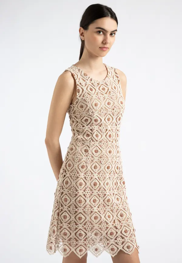 More & More Kleid, Häkelspitze, Sommer-Kollektion Online Shopping