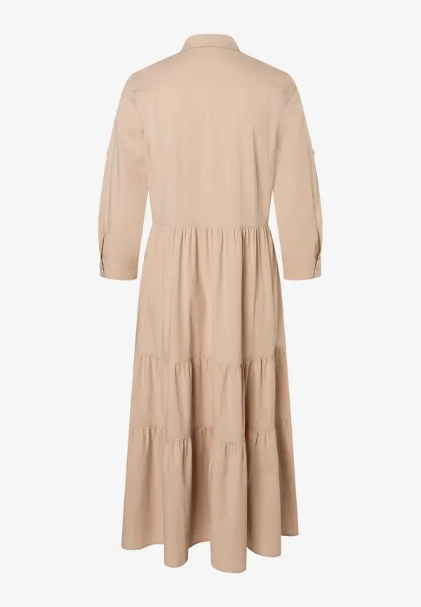 More & More langes Hemdblusenkleid, beige, Frühjahrs-Kollektion Weihnachtsangebot