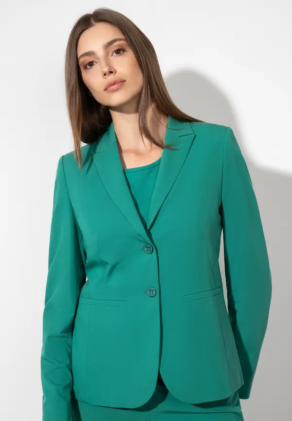 More & More Blazer, summergarden green, Sommer-Kollektion Neueste Mode