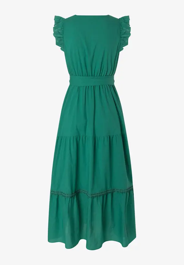 More & More Kleid, summergarden green, Sommer-Kollektion Online Outlet