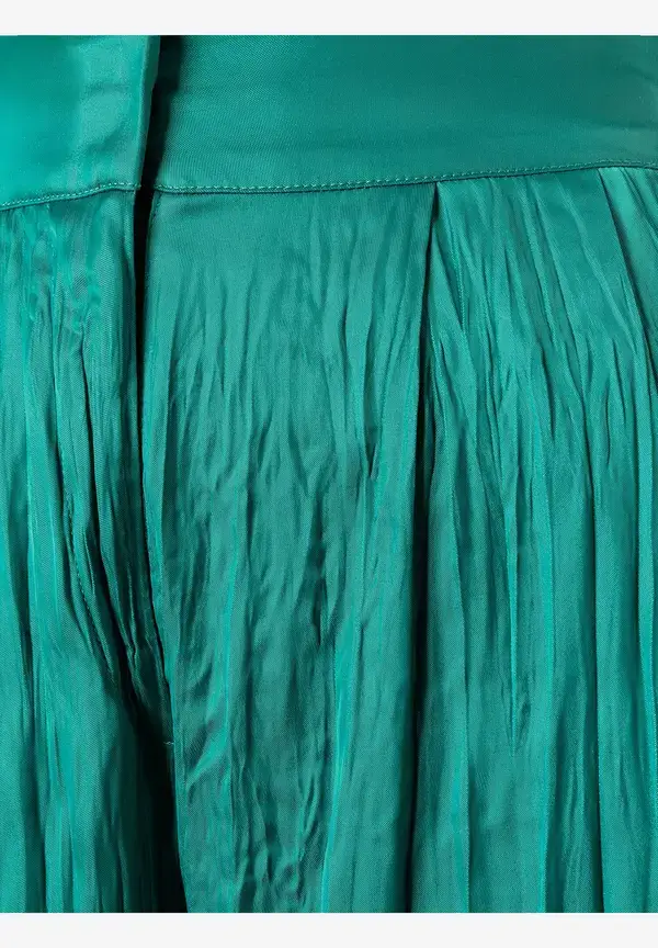 More & More Satinhose, summergarden green, Sommer-Kollektion Bestseller