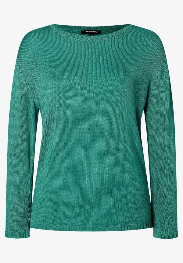 More & More Pullover, summergarden green, Sommer-Kollektion Saisonale Angebote