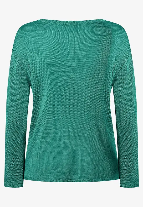 More & More Pullover, summergarden green, Sommer-Kollektion Saisonale Angebote