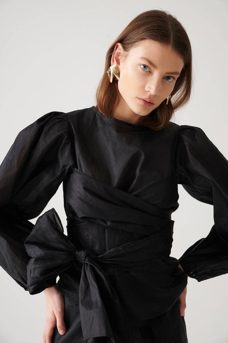 ﻿Mykke Hofmann Cotton Organza Blouse Lyon