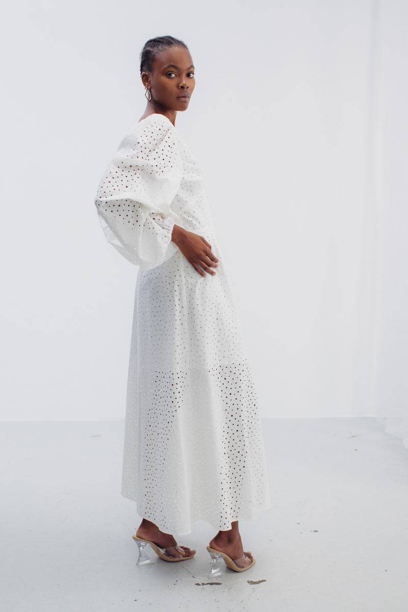 Mykke Hofmann Spitzenkleid Kairo aus Bio-Baumwolle Angebote