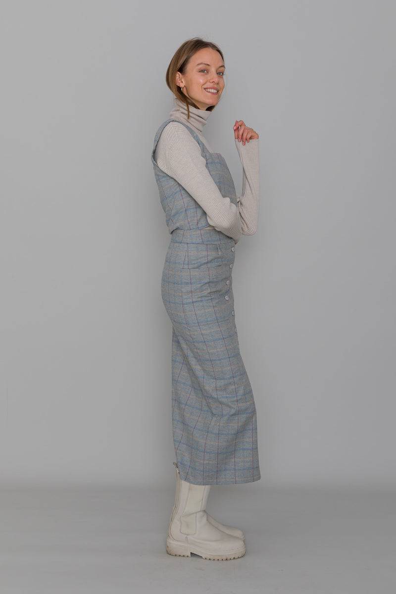 Mykke Hofmann Rock Ruth aus Bio Flanell Baumwolle Kostenloser Versand